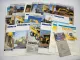 Posten mit ca. 50x Prospekt Komatsu Bagger Radlader Kipper 1980/90/2000er Jahre