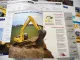 Posten mit ca. 50x Prospekt Komatsu Bagger Radlader Kipper 1980/90/2000er Jahre