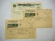 Posten Rechnungen Frankreich Deutschland 1900/1910er Jahre ca. 100 Stück