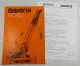 Prospekt Bavaria HC40 Mobilkran mobile crane grue automitrice ca 1977 Preisliste