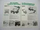 Prospekt Busatis BM1133 Frontseiten Mähwerk an Unimog U 600 800 900 1000 1981