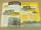 Prospekt CATerpillar Bulldozer Line D2 D4 D6 D7 D8 von 1954 in englisch