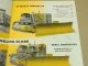 Prospekt CATerpillar Bulldozer Line D2 D4 D6 D7 D8 von 1954 in englisch