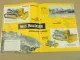 Prospekt CATerpillar Bulldozer Line D2 D4 D6 D7 D8 von 1954 in englisch