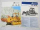 Prospekt Fiat Allis FL14C FL 14-C Laderaupe mit technischen Angaben