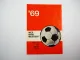 Prospekt Fussball Bundesliga Spielplan mit SPD Werbung 1968/69