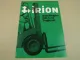 Prospekt Irion 40Se 50Se Gabelstapler mit 4 und 5t Tragkraft 4/1971