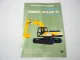 Prospekt Kobelco Mark III SK 220 220LC Raupenbagger 1990er Jahre