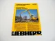 Prospekt Liebherr A 922 Litronic Umschlaggerät Technische Beschreibung 1997