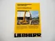 Prospekt Liebherr Holzspaltzange für Hydraulikbagger Ausrüstungsinformation 1995