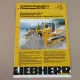 Prospekt Liebherr PR 732 Litronic Planierraupe Technische Beschreibung 1992