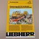 Prospekt Liebherr PR 751 Planierraupe Einsatzbericht Mülldeponie Frankreich 1989