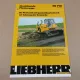Prospekt Liebherr PR712 Litronic Raupe Einsatzbericht Elbmarschen Hamburg 1994