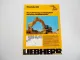 Prospekt Liebherr R974 Raupenbagger Einsatzbericht Ellert Bodenwöhr 1986