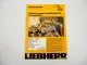 Prospekt Liebherr R984 Hydraulikbagger Einsatzbericht Kreidesteinbruch 1989