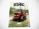 Prospekt Massey Ferguson MF 234C Schlepper Raupenschlepper 1983