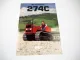 Prospekt Massey Ferguson MF 274C Schlepper Raupenschlepper 1983
