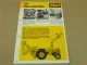 Prospekt Massey Ferguson MF 3165R Baggerlader mit Perkins Motor von 1966