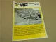 Prospekt Massey Ferguson MF 400 Laderaupe mit Perkins Motor von 2/1971