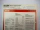 Prospekt Massey Ferguson MF260 Schlepper 56 PS 1978