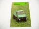 Prospekt Mercedes Benz U1000 Unimog Allradschlepper 1978