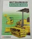 Prospekt Mitsubishi Raupenlader BS3 BS3S BS3G mit technischen Angaben