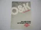 Prospekt Orenstein & Koppel O&K Gesamtprogramm ca. 1980/90er Jahre