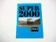 Prospekt Vögele Super 2000 Straßenfertiger 1980