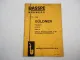 Rasspe Mähwerk für Güldner Schlepper Toledo G25S G30S G40S Ersatzteilliste 1965