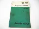 Reparaturleitfaden Audi 100 C2 Typ 43 2.2 l Einspritzmotor & K-Jetronic WC WE WG WD
