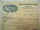 S&H Schmidt & Hochstetter Leisnig Sachsen Sitzmöbel Fabrik Rechnung Stühle 1913