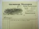 Sächsische Tüllfabrik AG Chemnitz Kappel blanko Rechnung um ca 1910