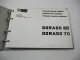 Same Dorado 60 70 Traktor Spare Parts Catalogue Catalogo ricambi 1996