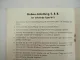 Schlang & Reichart W3 Seilwinde Anbau Bedienungsanleitung Ersatzteilliste 1960