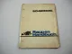 Schmiedag K301H Raupe Betriebsanleitung Wartung Ersatzteilliste 1968