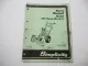 Simplicity 555 Snowthrower Schneefräse Ersatzteilliste Parts List 1984