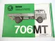 Skoda 706 MT Diesel LKW Prospekt ca 1960er J.