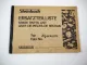 Steinbock DFG 1,6 DA 290 Gabelstapler Ersatzteilliste Parts List 1970er Jahre