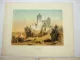 Stiche Lithografie Rudelsburg Schulpforte Saaleck bei Naumburg um 1850