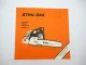 Stihl 044 044C Motorsäge Kettensäge Betriebsanleitung Bedienung 1992