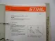 Stihl Motorsägen Sammlung Technische Informationen 1987 - 1998