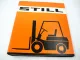 Still R60 EFG 6002 2.5 t & 6003 2.5 t Gabelstapler Ersatzteilliste Spare Parts List
