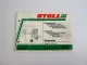 Stoll R 285 315 DS Schwader Betriebsanleitung Ersatzteilliste 1994