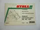 Stoll Robust 5 8 10 30 31 50 51 HE HD HDP Ersatzteilliste Spare Parts List 2000