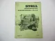 Stoll V35 V50 Bunkerköpfroder Betriebsanleitung Bedienungsanleitung 1974