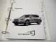 Subaru Outback 2015 Schulung Fahrzeugtechnik Aufbau Funktion Service Training