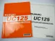Suzuki UC125 Werkstatthandbuch ab 1999 2000 Reparaturanleitung Wartungsanleitung