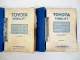 Toyota 3FG 2FD 10 14 15 Forklift Gabelstapler Parts Catalog Ersatzteilliste1980