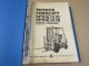 Toyota 3FG 2FD 10 14 15 Forklift Parts List Ersatzteillitse Gabelstapler 6/1973
