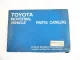Toyota 4FG 20 23 25 Forklift Truck Gabelstapler Ersatzteilliste Parts Catalog